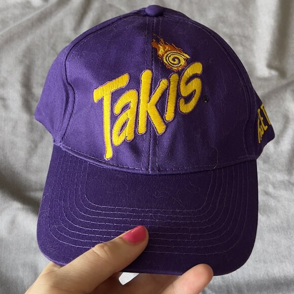 Takis Royal Purple Hat — NWOT — Adjustable — “Face the Intensity!!” - Picture 1 of 2